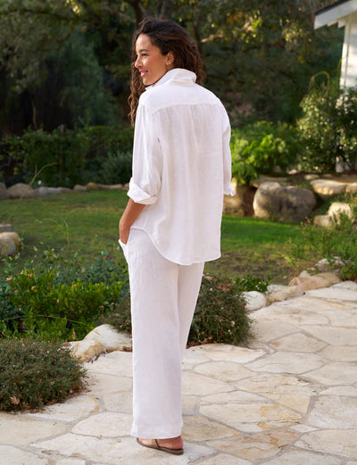 Eileen | Button-Up & Maisie Wide-Leg Pant