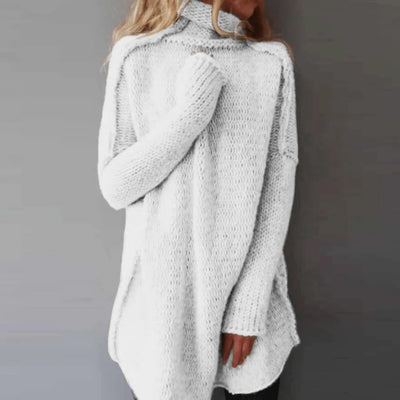 Ariyani - High Neck Long Sleeves Sweater