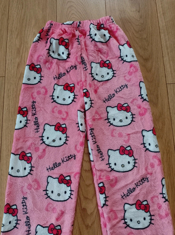 Cute Hello Kitty Matching Pajamas