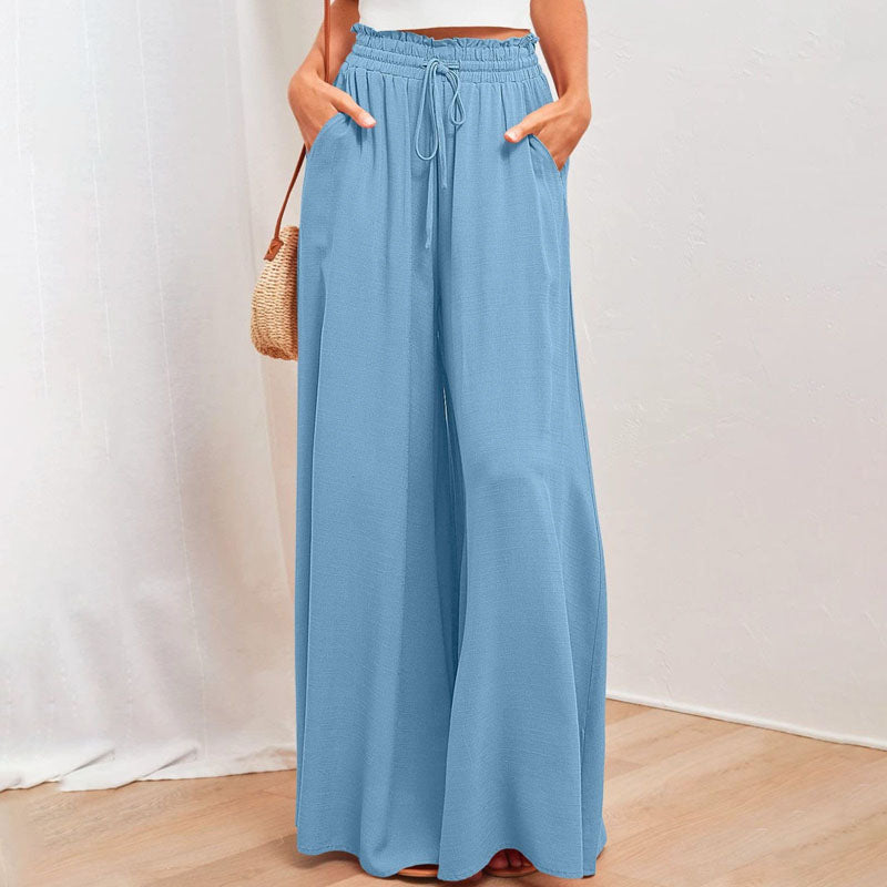 Charli | High Waisted Wide Leg Pants