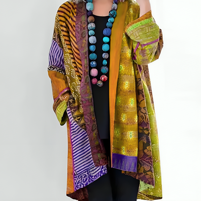 Leona™ | Vibrant Boho Cardigan