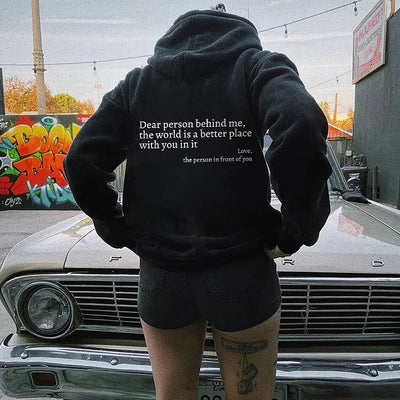 Olivia | Dear Person Behind Me Sweatshirt