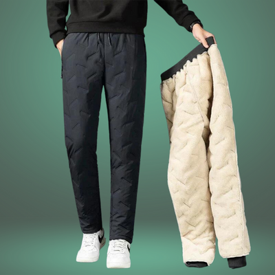 Hailey-  Warm Thicken Fleece Trousers