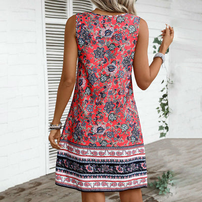 Carmen™ | Boho Print Dress