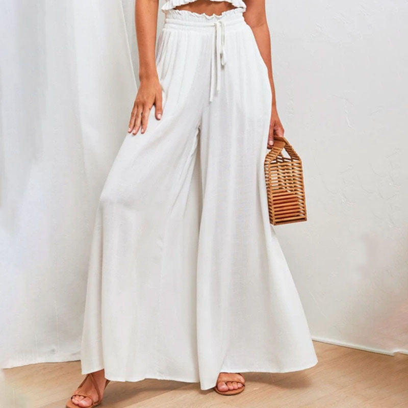 Charli | High Waisted Wide Leg Pants