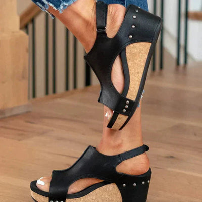 Natalie - Stylish and Comfortable Wedge Sandals