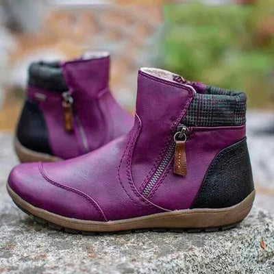 Katherine - Zipper Orthopedic Waterproof Boots