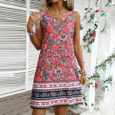 Carmen™ | Boho Print Dress