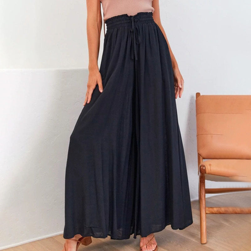 Charli | High Waisted Wide Leg Pants