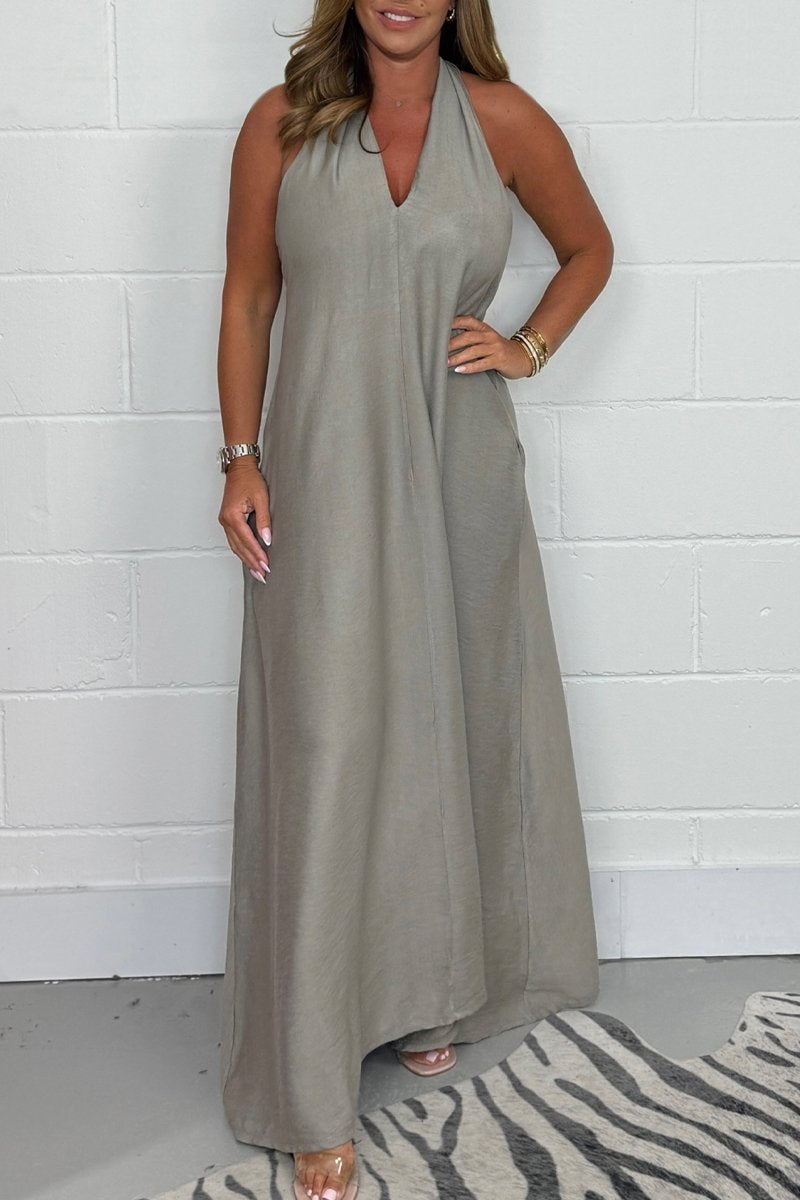 Maria™ - Timeless Maxi with Tie