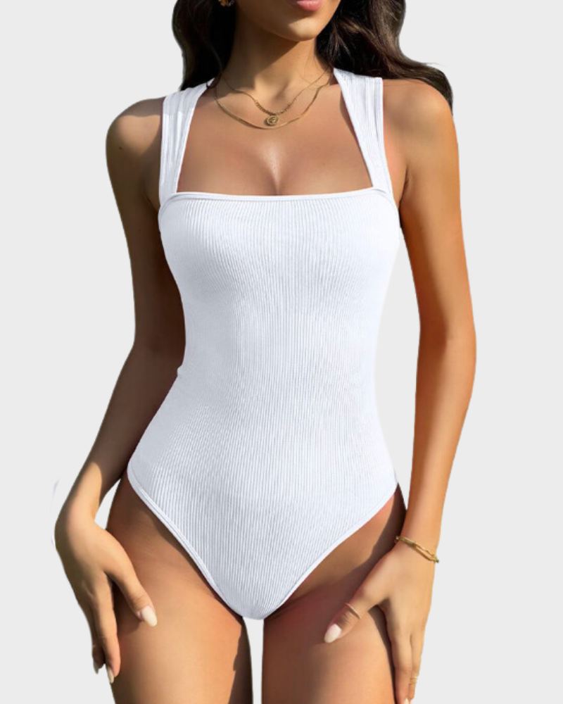 Amalie™ | Sleeveless Tummy Control Bodysuit