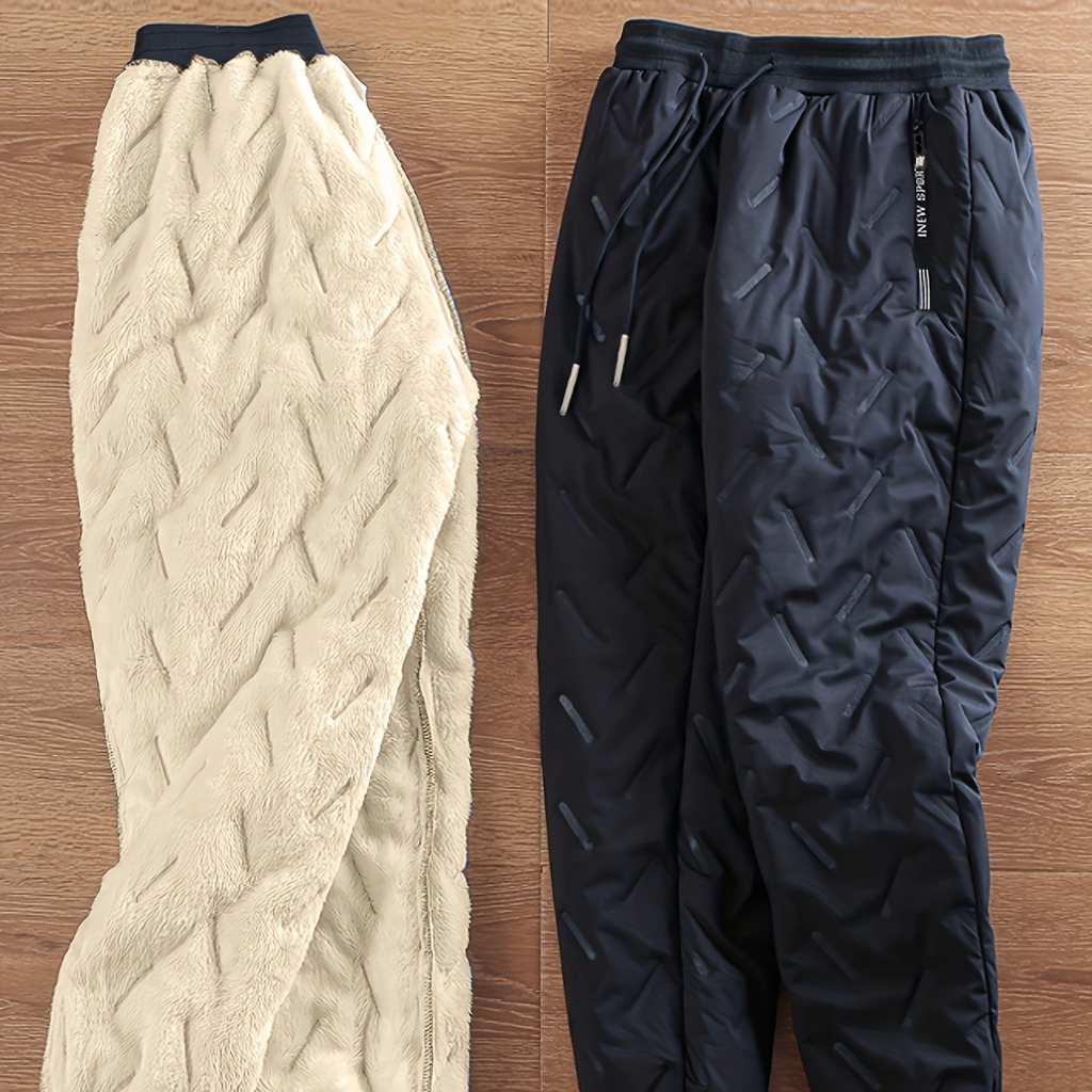 Hailey-  Warm Thicken Fleece Trousers