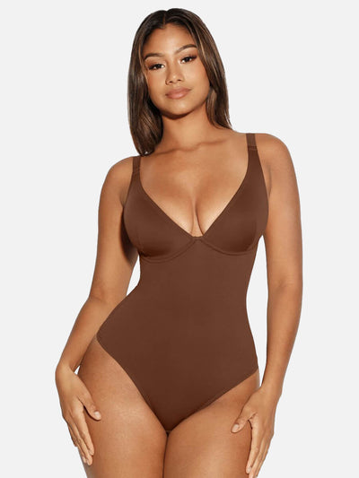 Lila™ | CurveControl Thong Bodysuit