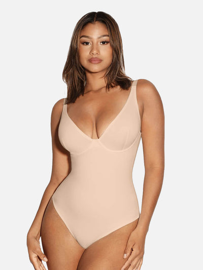 Lila™ | CurveControl Thong Bodysuit