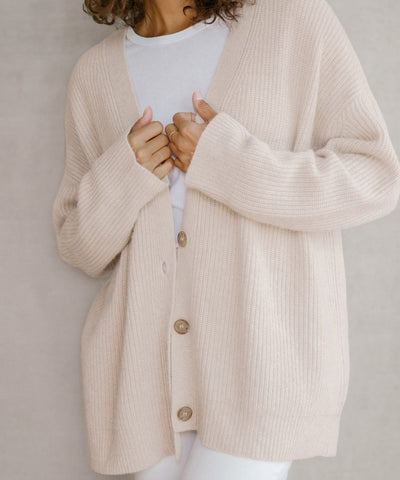 Marlee -  Women Cashmere Cocoon Cardigan