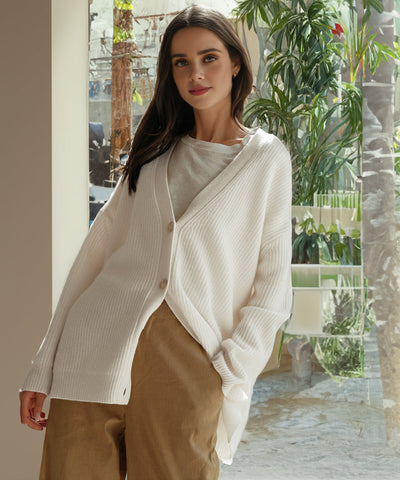 Marlee -  Women Cashmere Cocoon Cardigan