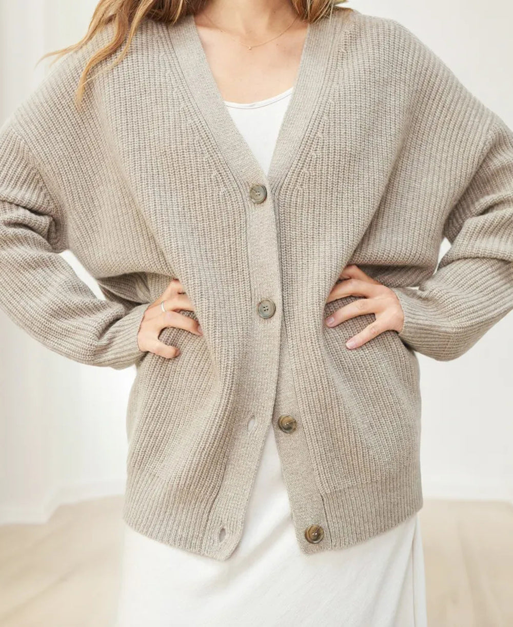 Marlee -  Women Cashmere Cocoon Cardigan