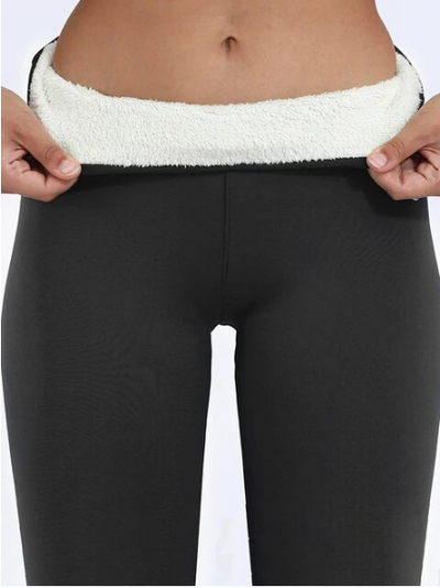 LuxeFit | Velvet Winter Legging made of lambswool