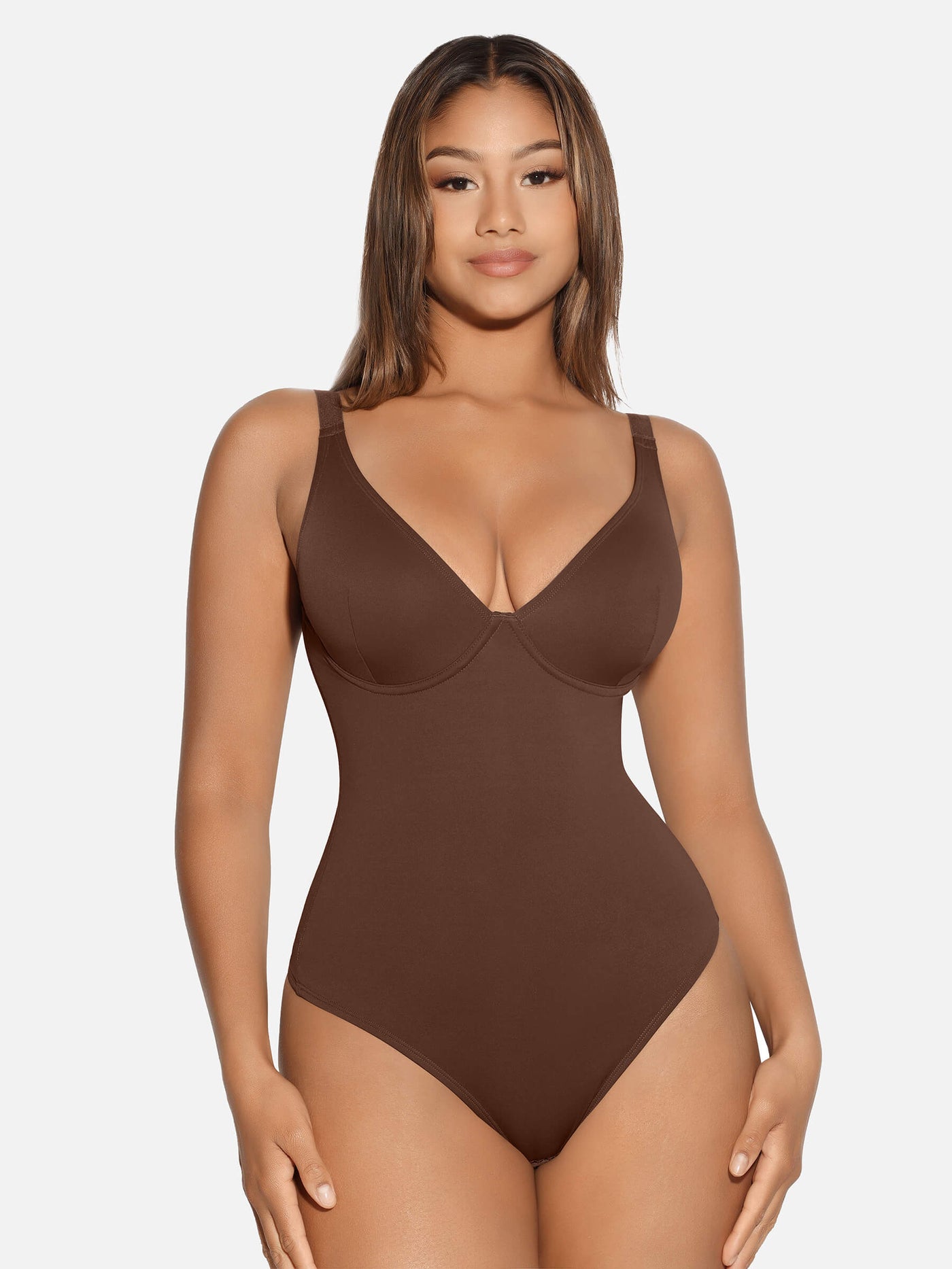 Lila™ | CurveControl Thong Bodysuit