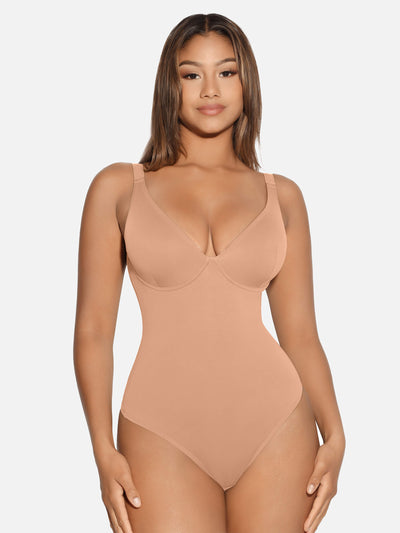 Lila™ | CurveControl Thong Bodysuit