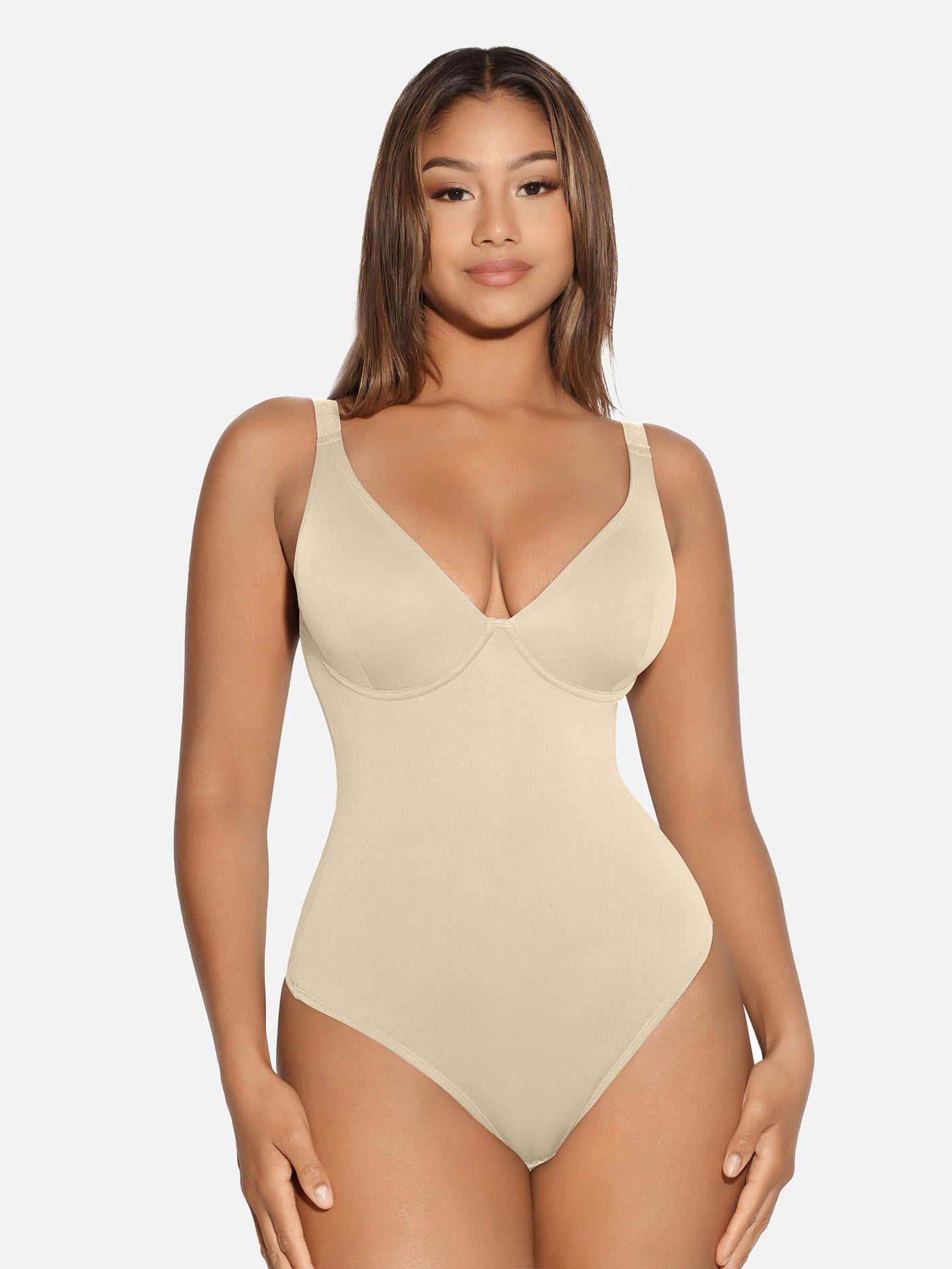 Lila™ | CurveControl Thong Bodysuit