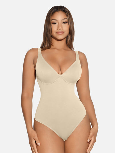 Lila™ | CurveControl Thong Bodysuit