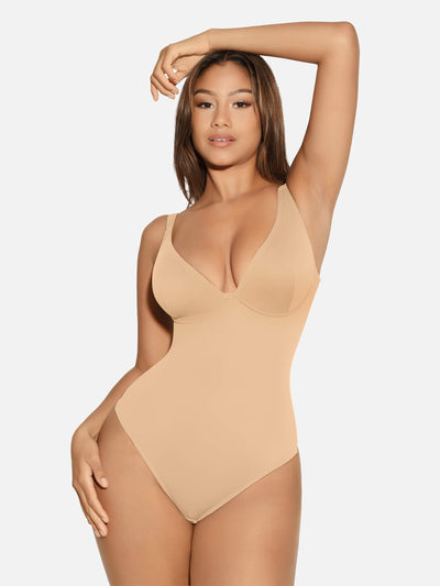 Lila™ | CurveControl Thong Bodysuit