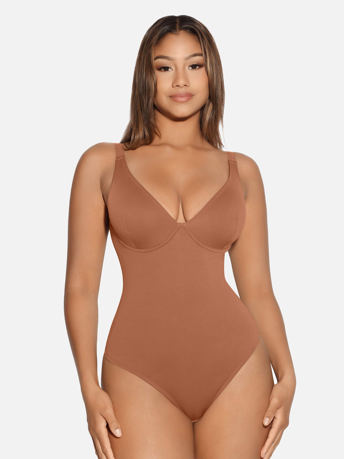 Lila™ | CurveControl Thong Bodysuit