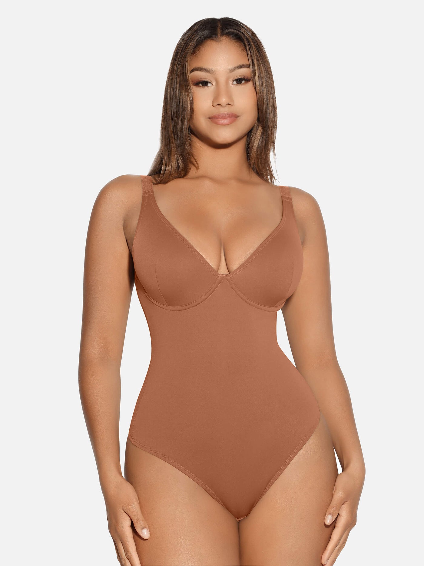 Lila™ | CurveControl Thong Bodysuit