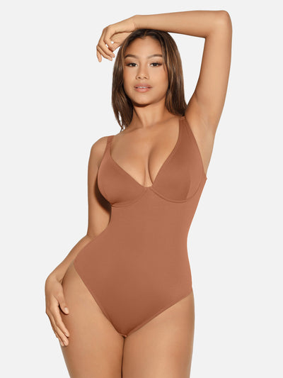 Lila™ | CurveControl Thong Bodysuit