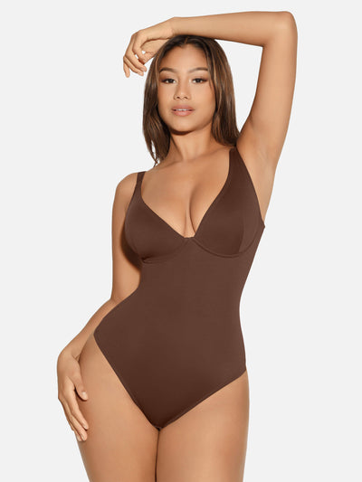 Lila™ | CurveControl Thong Bodysuit