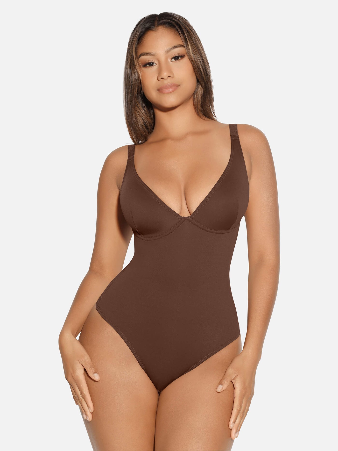 Lila™ | CurveControl Thong Bodysuit