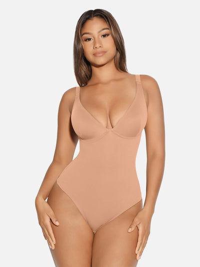 Lila™ | CurveControl Thong Bodysuit