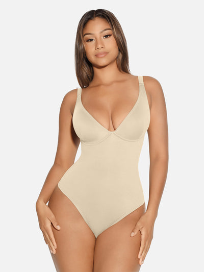 Lila™ | CurveControl Thong Bodysuit