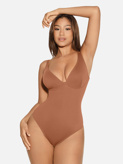 Lila™ | CurveControl Thong Bodysuit