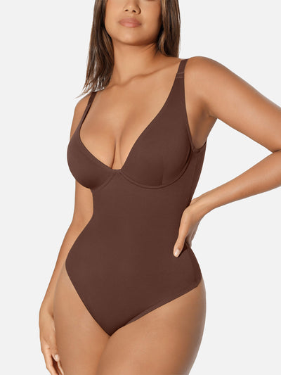 Lila™ | CurveControl Thong Bodysuit