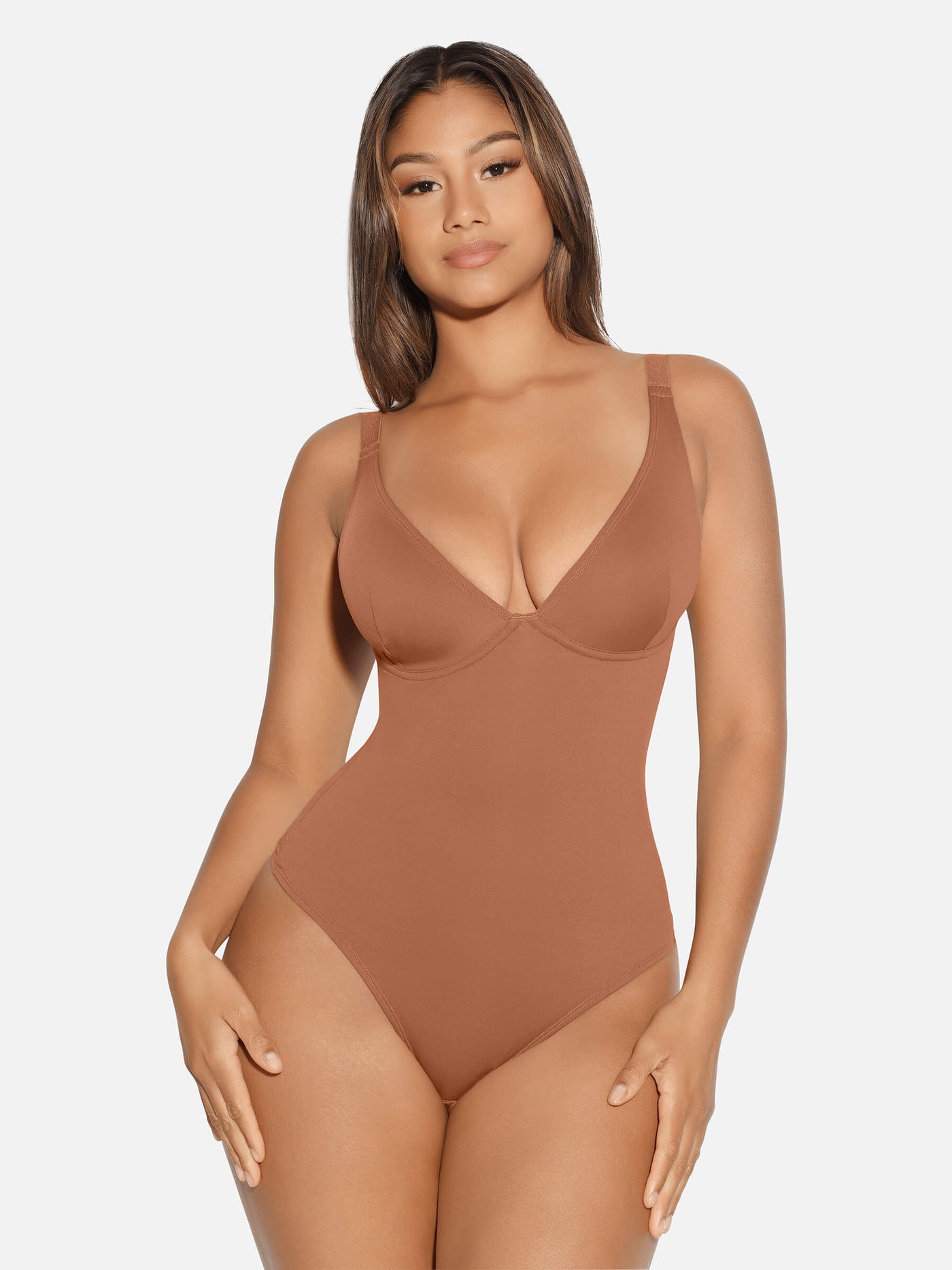 Lila™ | CurveControl Thong Bodysuit