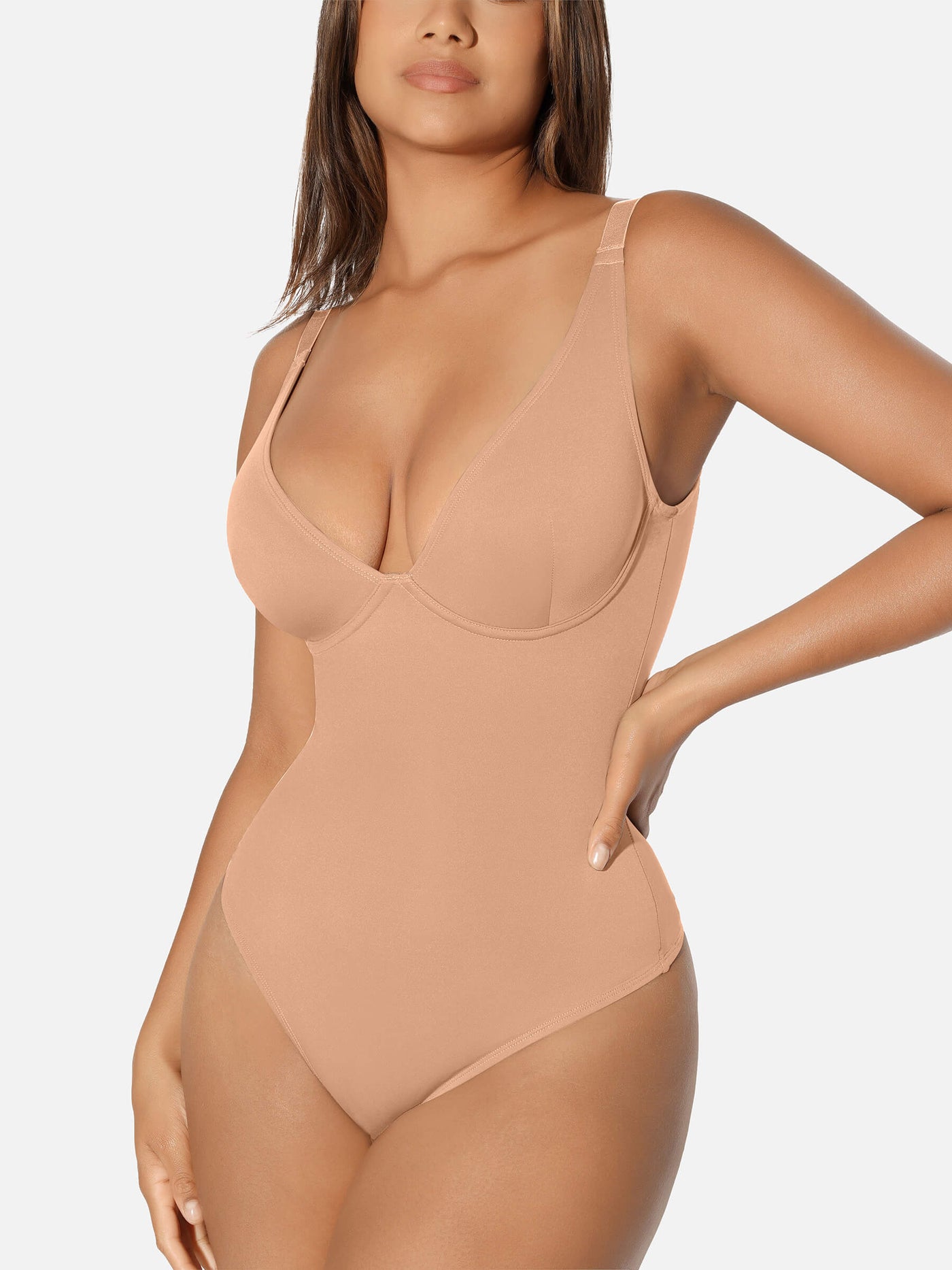 Lila™ | CurveControl Thong Bodysuit