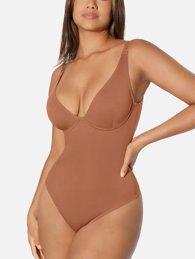 Lila™ | CurveControl Thong Bodysuit