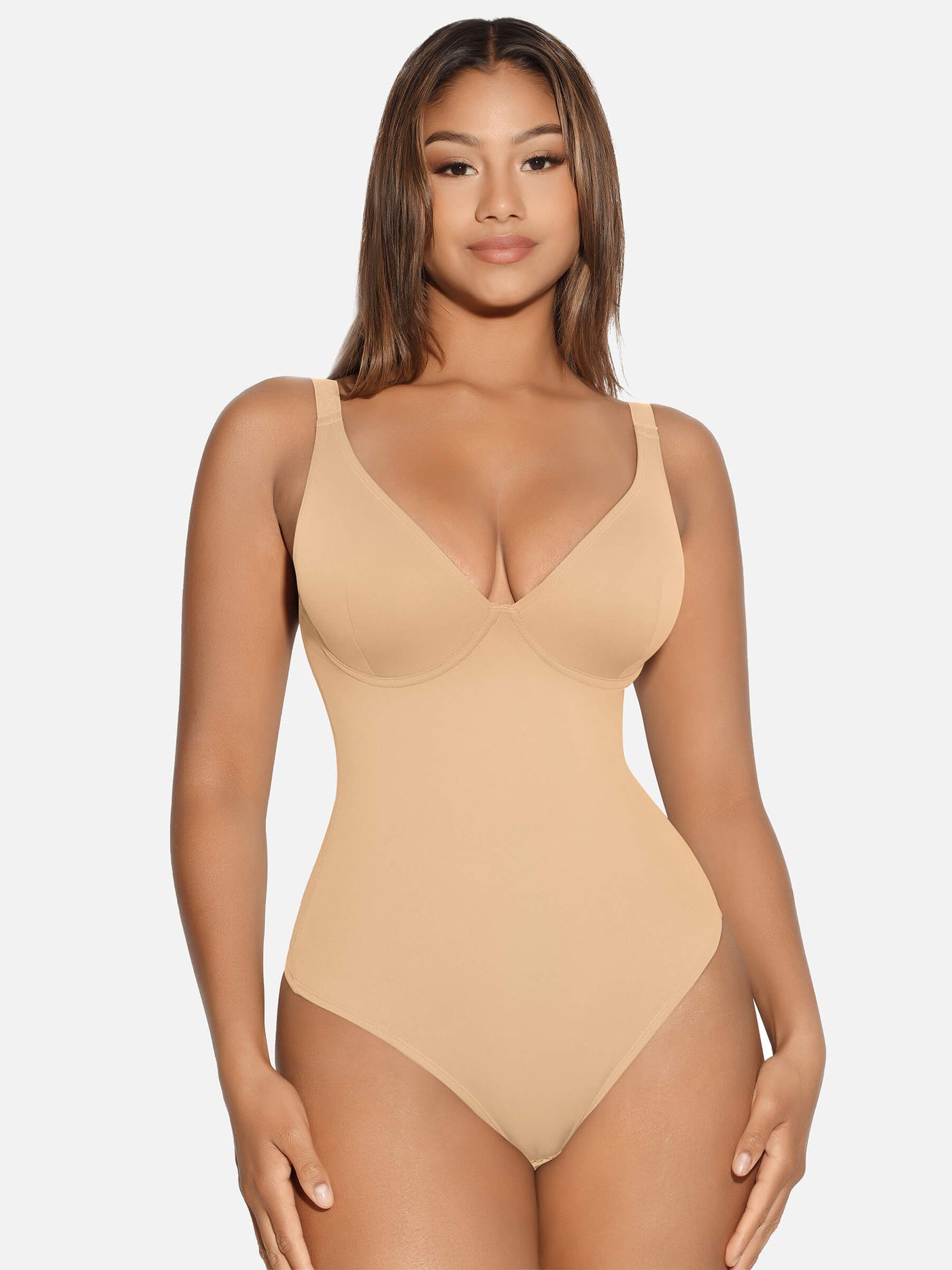 Lila™ | CurveControl Thong Bodysuit