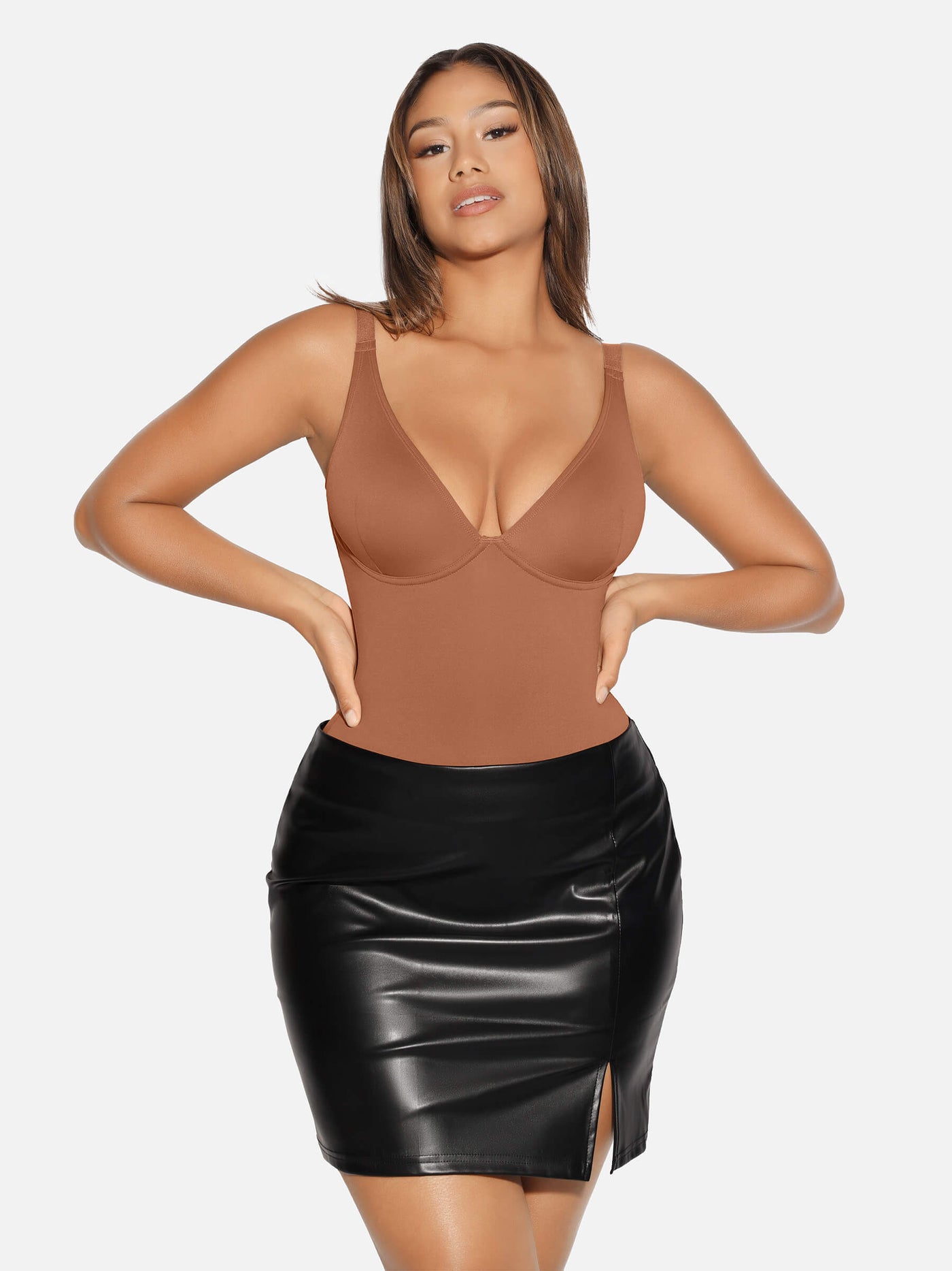 Lila™ | CurveControl Thong Bodysuit