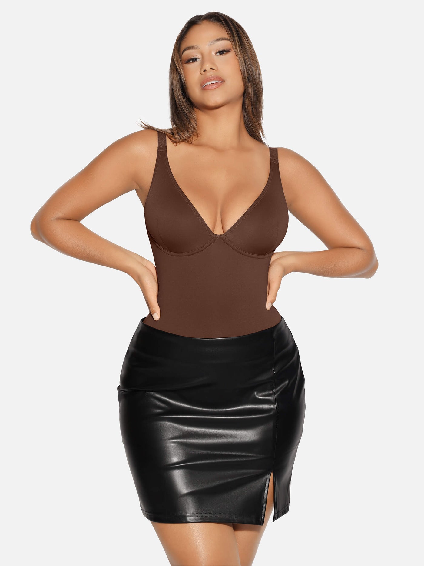 Lila™ | CurveControl Thong Bodysuit