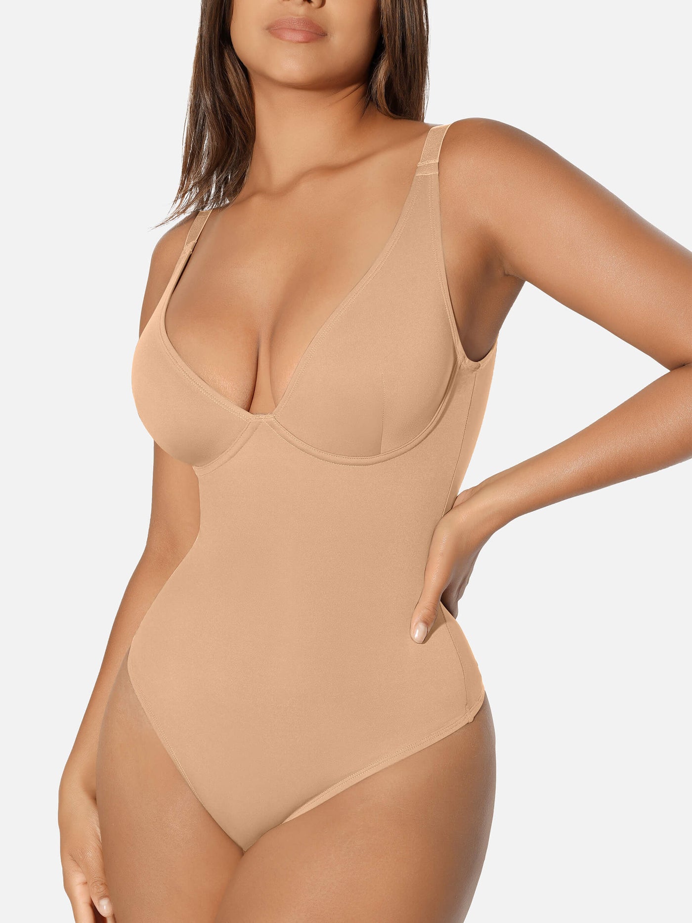 Lila™ | CurveControl Thong Bodysuit