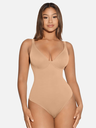 Lila™ | CurveControl Thong Bodysuit