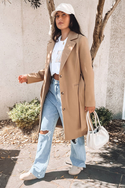 Aspen | Trench Coat Tan