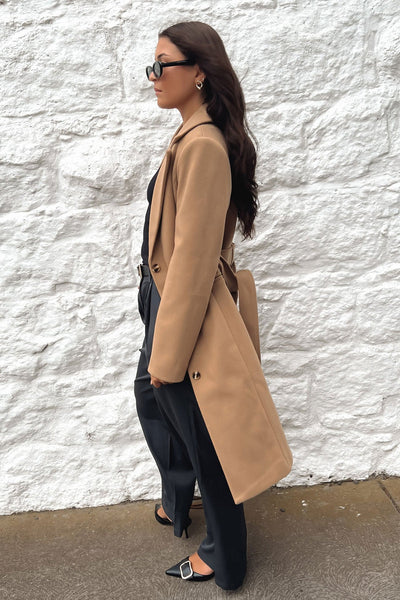 Aspen | Trench Coat Tan