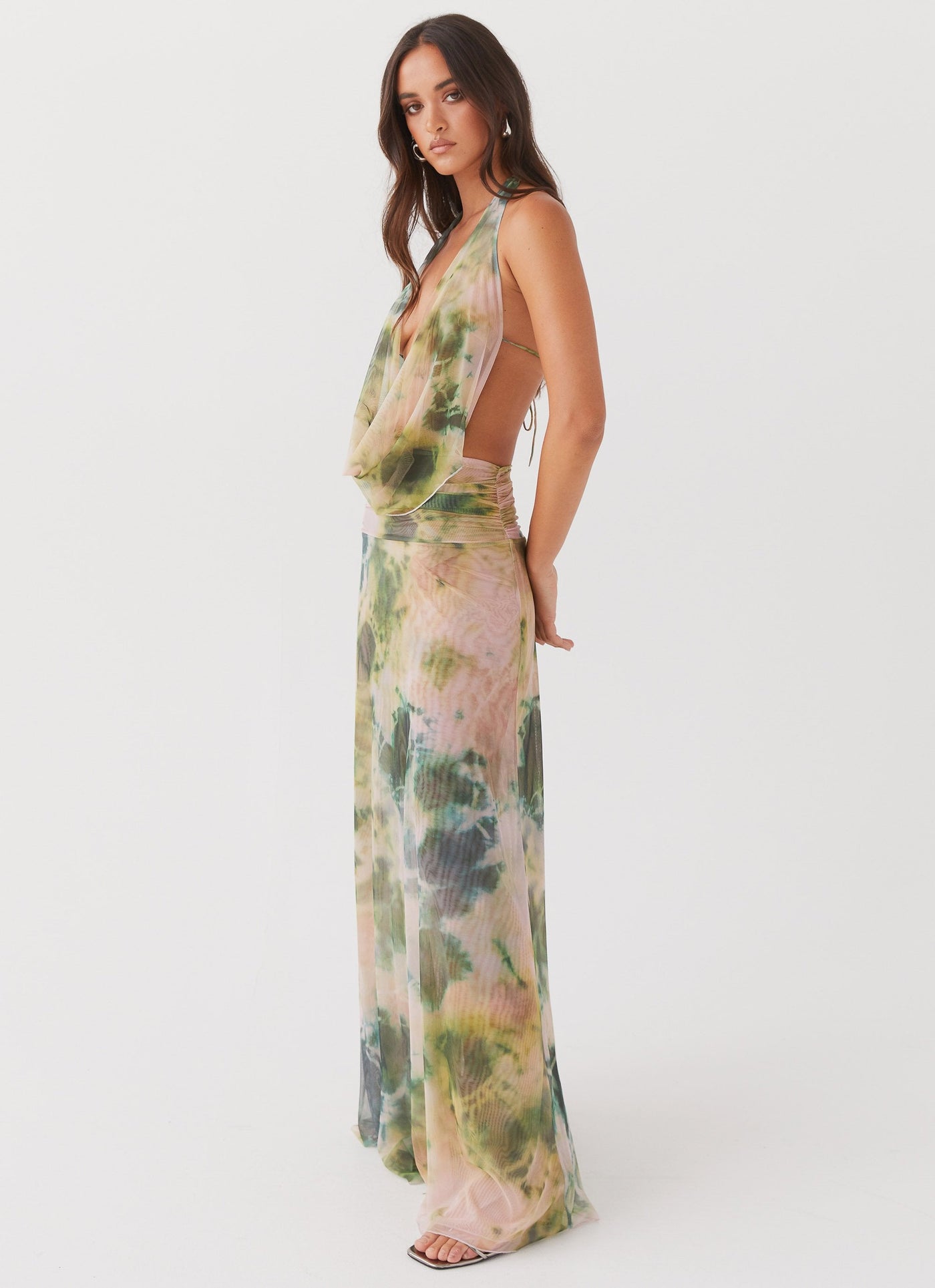 Elysia | Mesh Maxi Dress