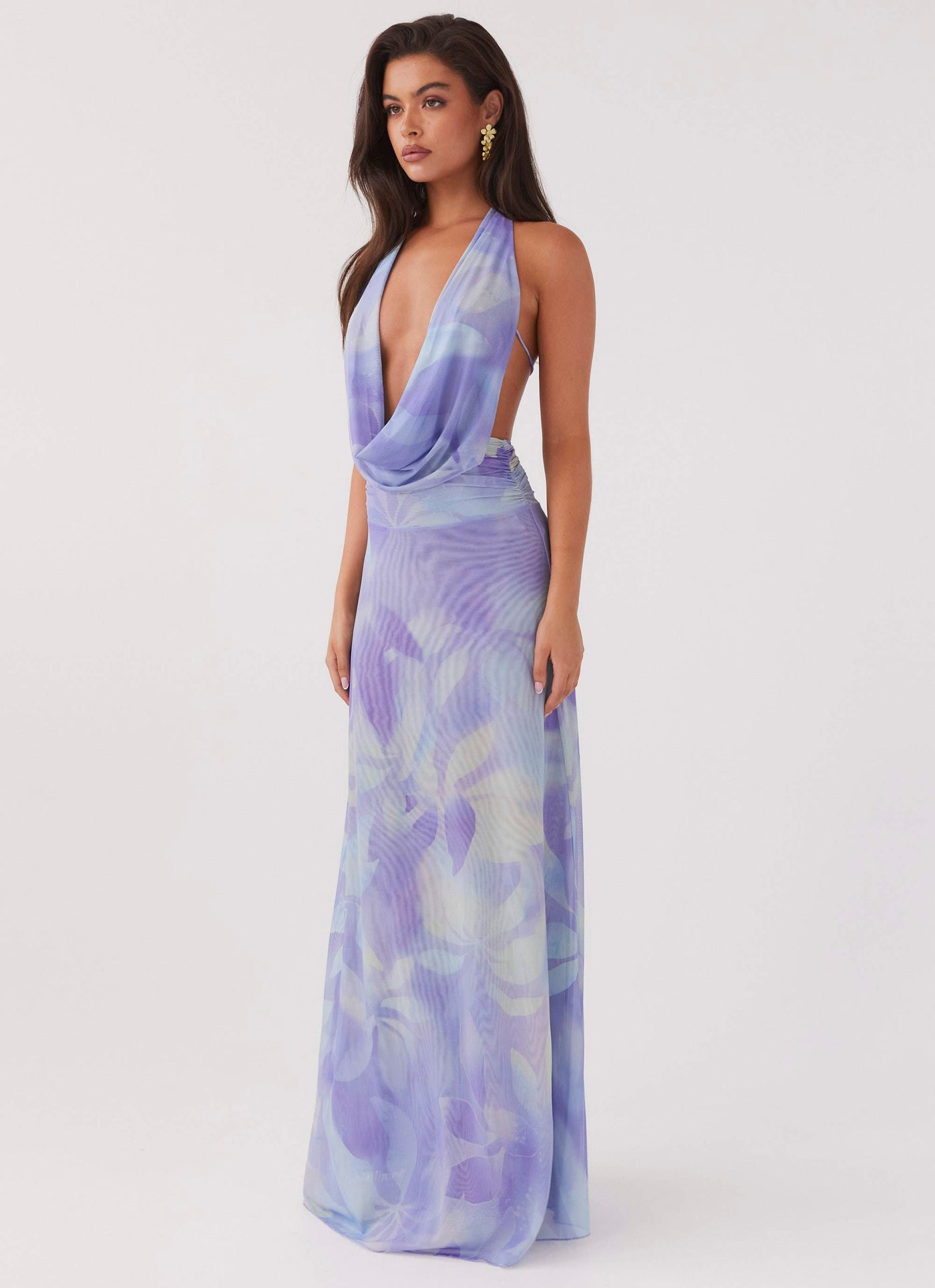 Elysia | Mesh Maxi Dress