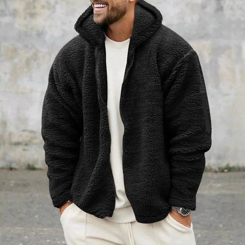 Eithan - Stylish Fleece Hoodie Jacket – Sydney Stylista