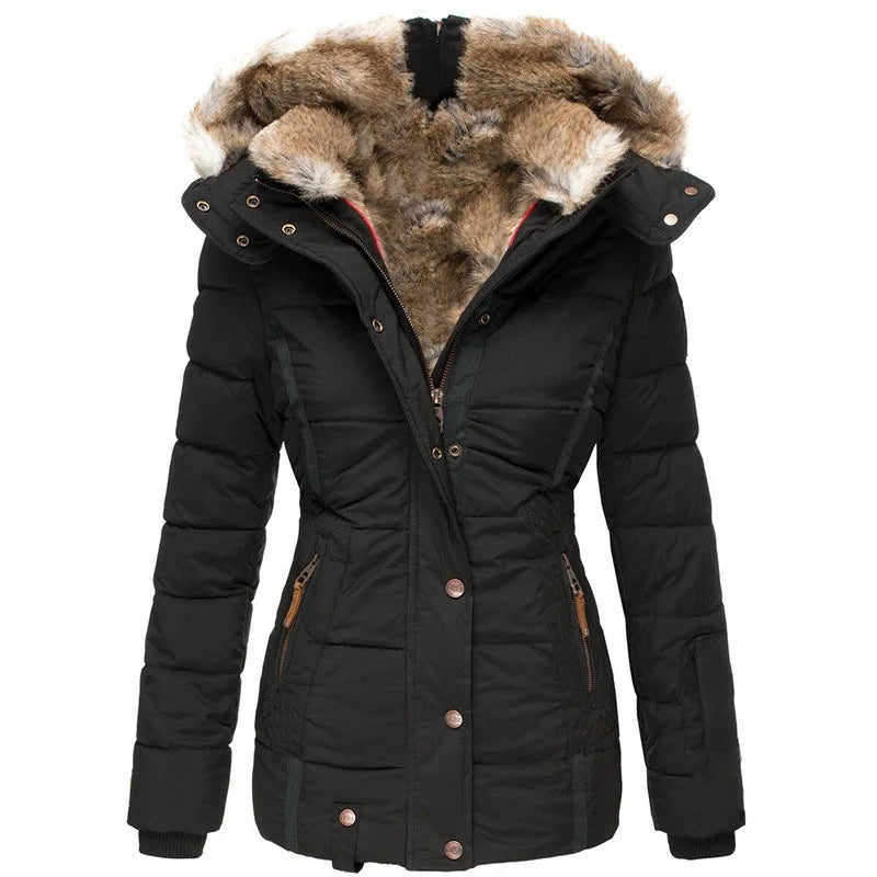 Weis™ | Women's Long Sleeve Hooded Winter Coat